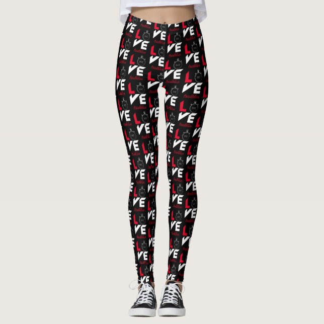 Legging Eu adoro triatlo (Frente)