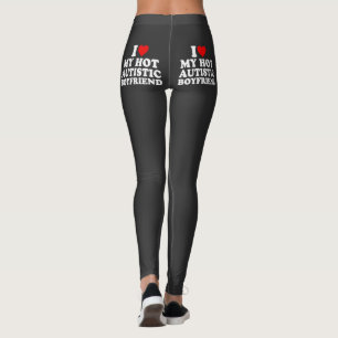 Legging Eu Amo O Meu Namorado Autista Quente