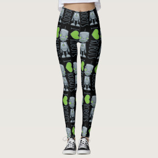 Legging Eu amo robôs