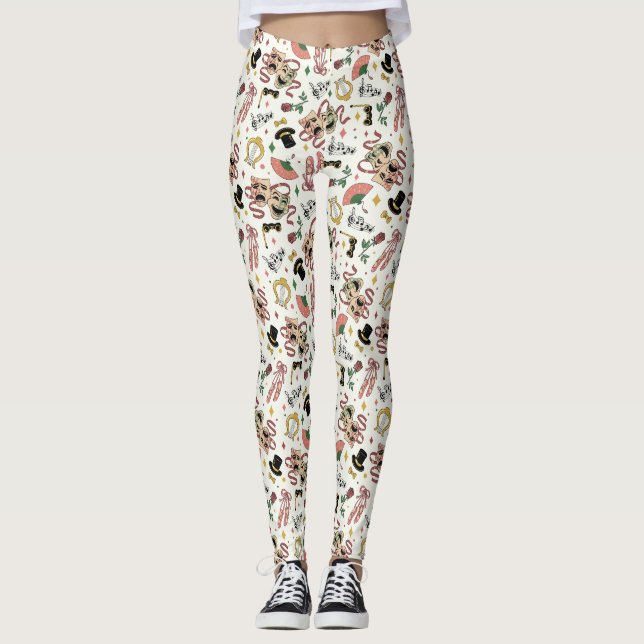 Legging Eu Amo Teatro (Frente)