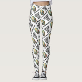 Legging Eu Cito Outros Melhor Expresso a Mim Mesmo de Mont