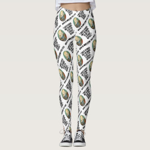 Legging Eu Cito Outros Melhor Expresso a Mim Mesmo de Mont