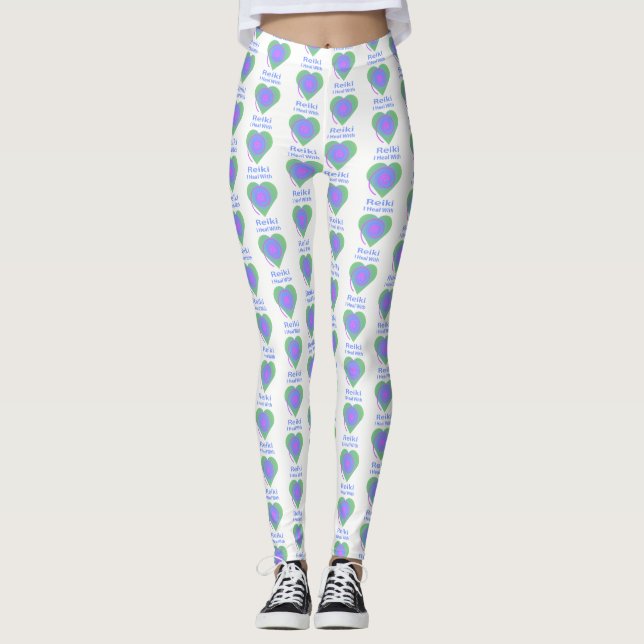 Legging Eu me curo com Reiki (Frente)