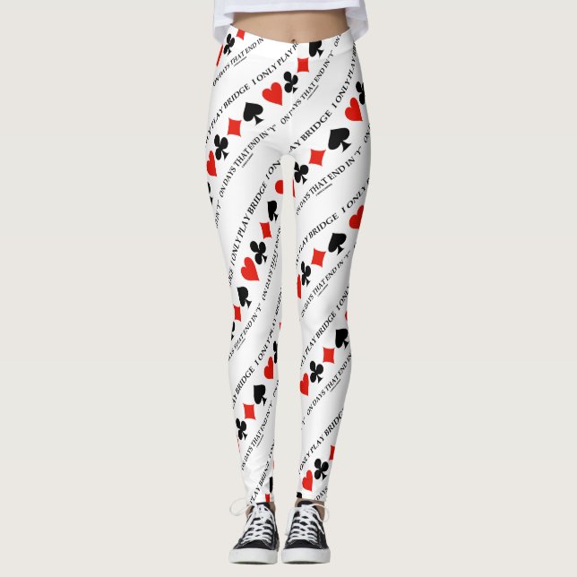 Legging Eu Só Toco Ponte Em Dias Que Acabam Em Y (Frente)