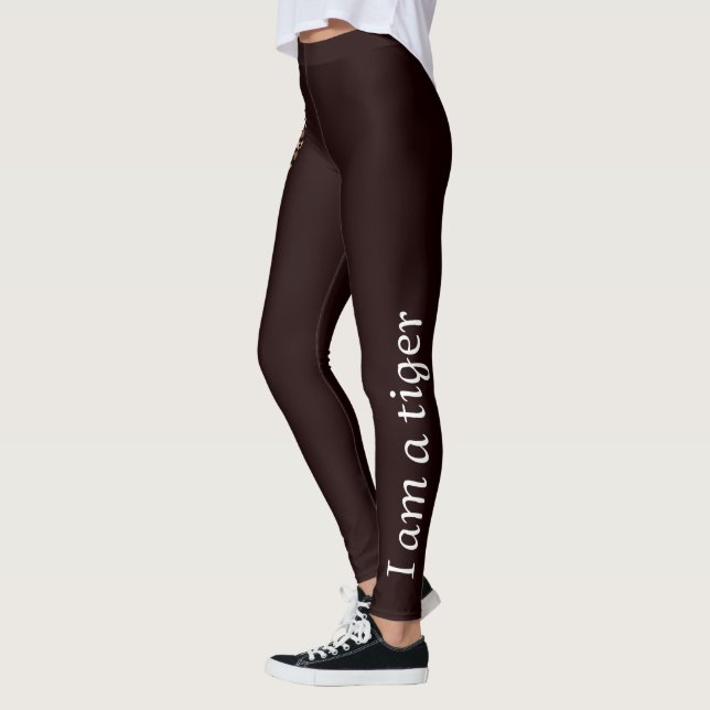 Legging Eu sou um tigre fofo (Esquerda)