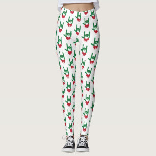 Legging Eu Te Amo Na Rua De Natal