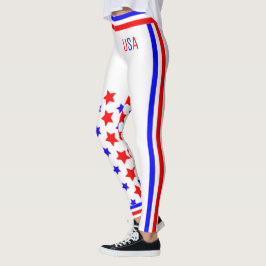 Legging EUA Stars and Stripes (repugnante)
