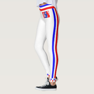 Legging EUA Stars and Stripes (repugnante)