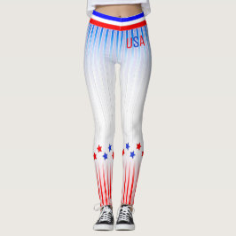 Legging EUA Stars and Stripes (repugnante)
