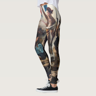 Legging Eugene Delacroix - Liberdade Liderando o Povo