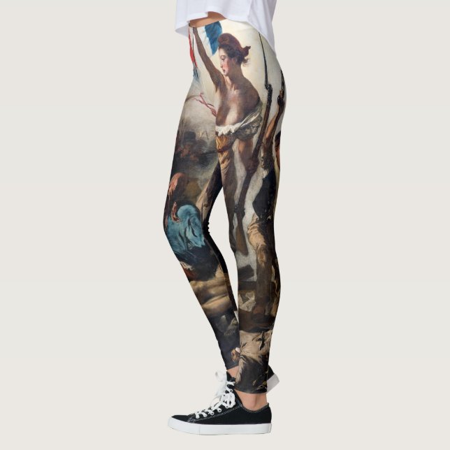 Legging Eugene Delacroix - Liberdade Liderando o Povo (Esquerda)