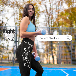 Legging Exercício de diversão em Na moda, preparo de pilat