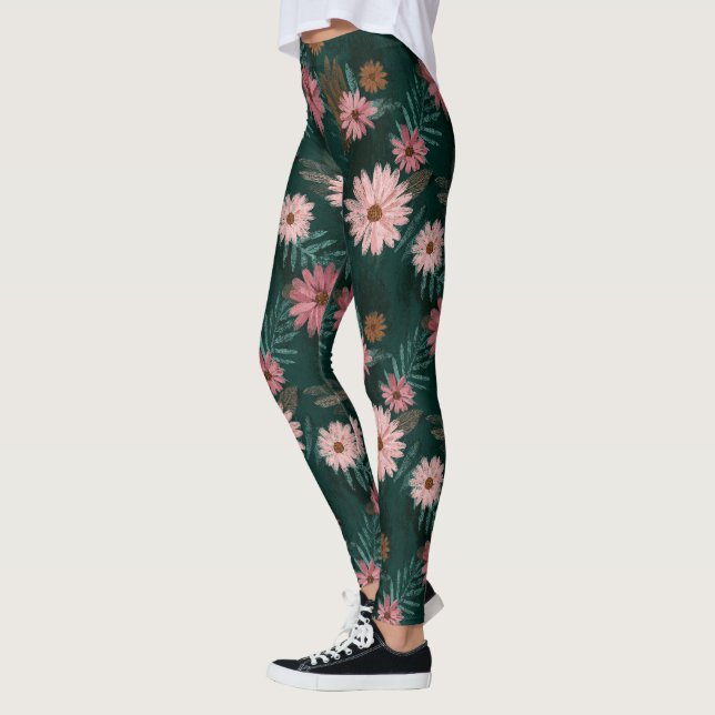 Legging Exercício de Gravidez Inspirado em Margarida Fofa (Esquerda)