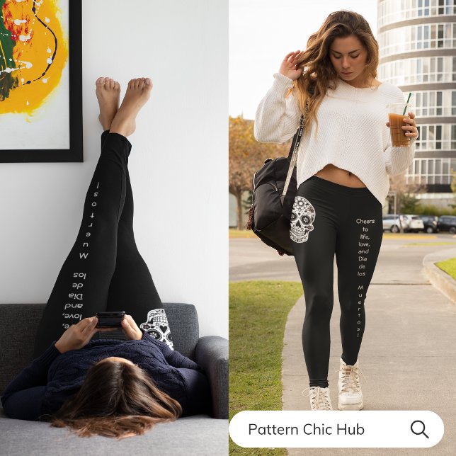 Legging Exercício divertido de Na moda, trabalho mulheres  (Criador carregado)