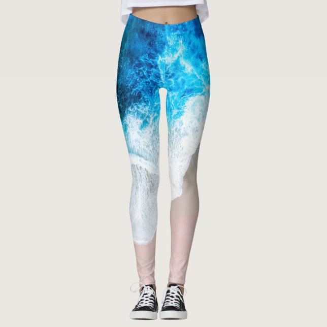 Legging Exibição de Praia (Frente)
