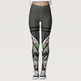 Legging Existências de flores