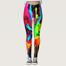 Explosão Colorida Abstrata