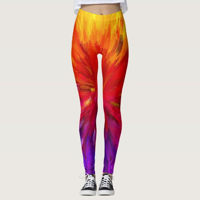 Legging Explosão de cor (Frente)