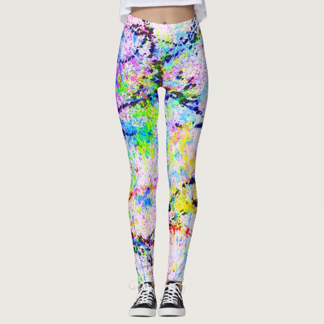 Legging Explosão de cores (Frente)