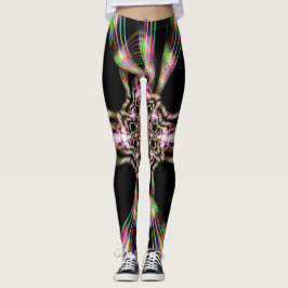 Legging Explosão de doce Rainbow Taffy