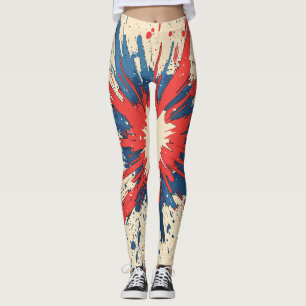 Legging Explosão de Pop de estilo cômico (5)
