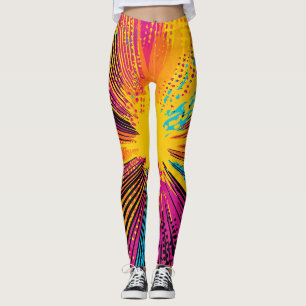Legging Explosão de Pop de estilo cômico (9)