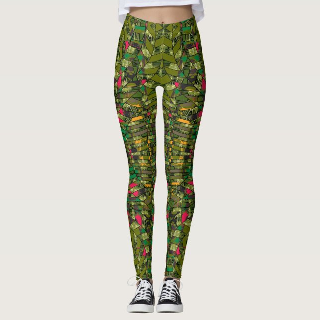 Legging Explosão no Jardim (Frente)