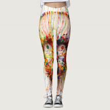 Expressão forte do homem queimado