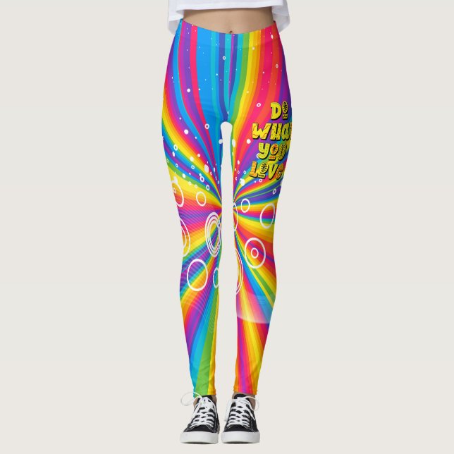 Legging Faça o que você ama! Motivação (Frente)