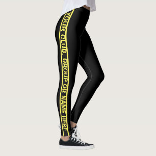 Legging Faça suas próprias caneleiras personalizadas