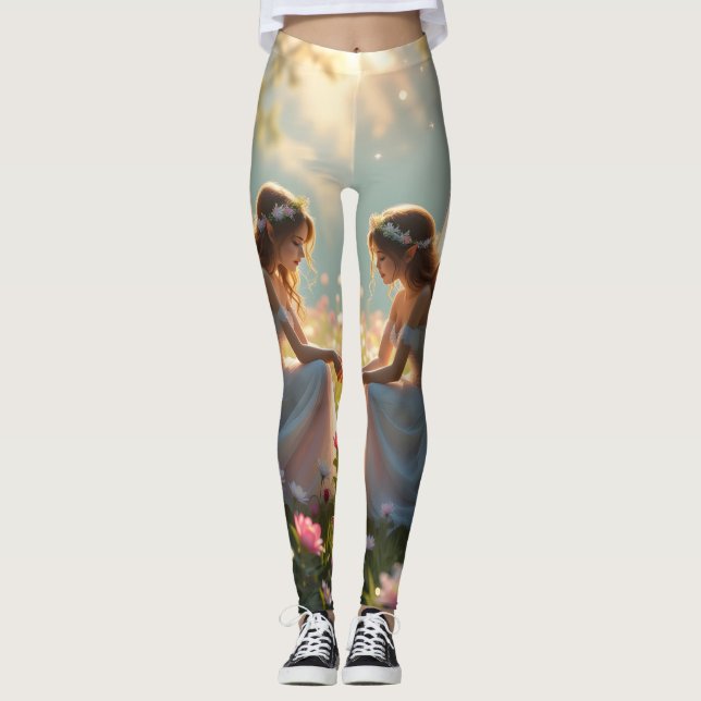 Legging Fada BBF Wallpapers Oferta Impressoras de Vestuári (Frente)
