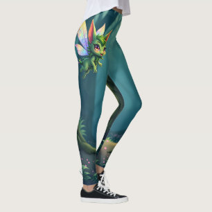 Legging Fada Encantada – Sprite da Floresta Mágica 