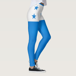 Legging Fahion de bandeira das Honduras Legal