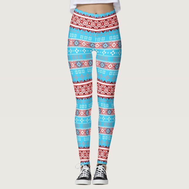 Legging Fair Isle (Frente)