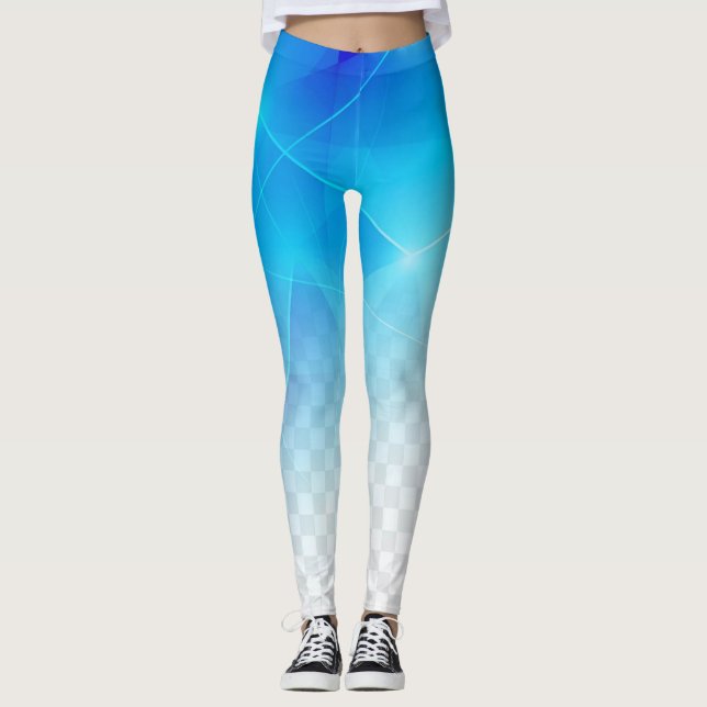 Legging Faísca Azul (Frente)