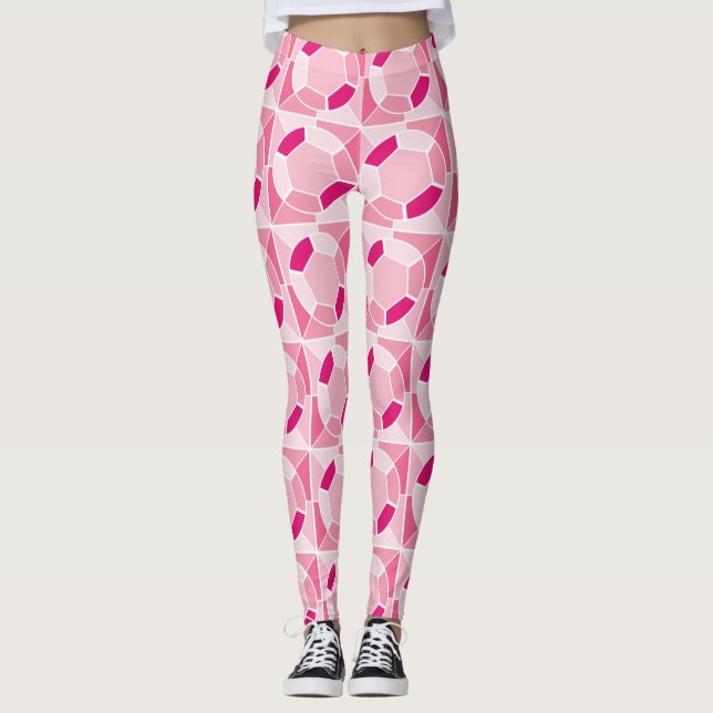 Legging Faísca Rosa (Frente)