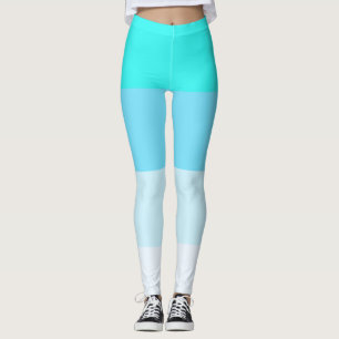 Legging Faixa de cores mista personalizada