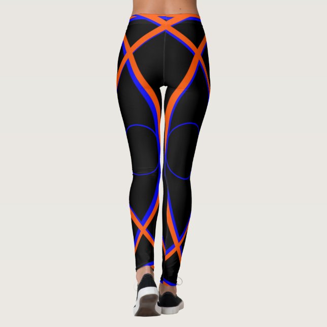 Legging Faixa e campo de Kierra (Verso)