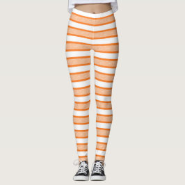 Legging Faixa Laranja com Destaque