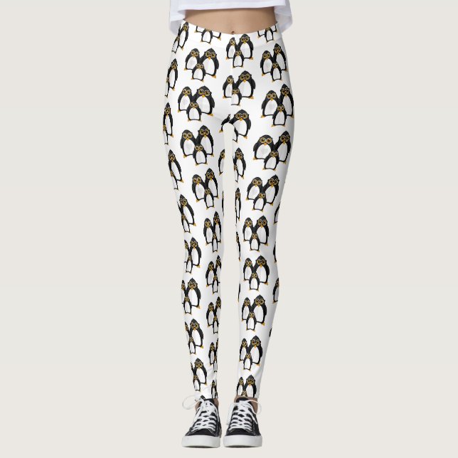 Legging Família Penguin (Frente)