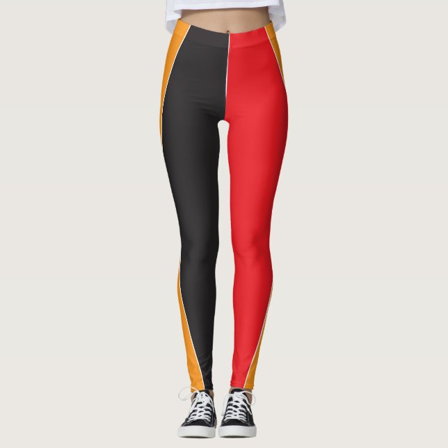 Legging Fantasia geométrica (Frente)