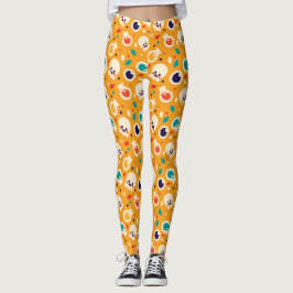 Legging Fantasmas bonitos e Poções no Halloween