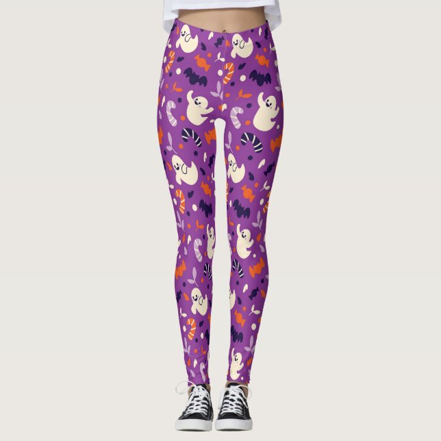 Legging Fantasmas Spooktaculares Halloween (Frente)
