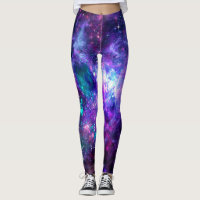 Fantasy Galaxy Cosmic Space Purple Teal Pink
