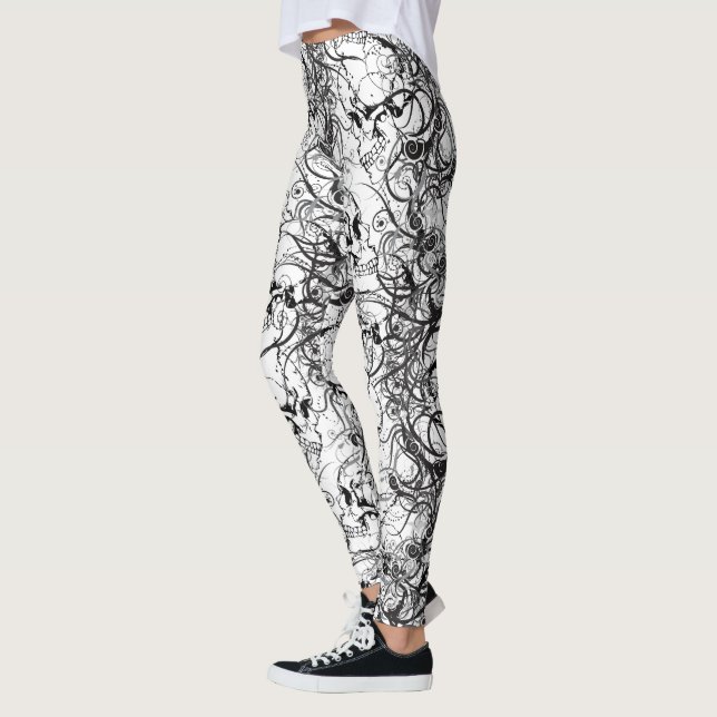 Legging Fantasy Skulls (Esquerda)