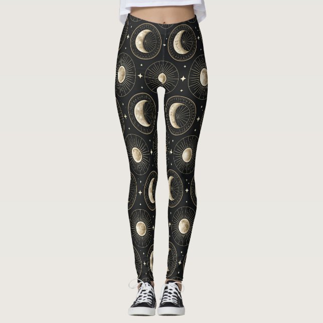 Legging Fase da Lua Celestial (5) (Frente)
