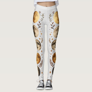 Legging Fases da Lua Leggens Botânicas