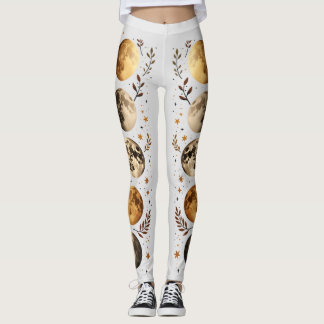 Legging Fases da Lua Leggens Botânicas