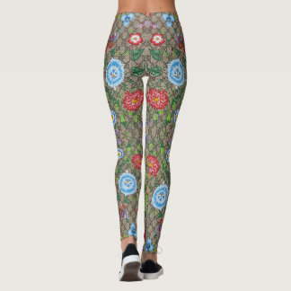 Legging Fashion Floral Stylish Elegant