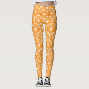 Legging Fatias de laranja